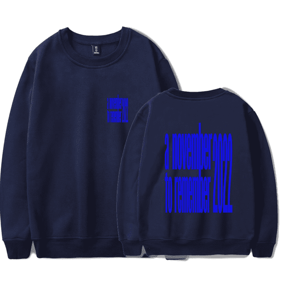 Lany Merch Sweatshirt A November To Remember 2022 Long Sleeve Crewneck Streetwear Men Women Sweatshirts