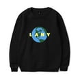 thumbnail image 1 of Lany Merch Sweatshirt Earth Logo Merch Long Sleeve Crewneck Streetwear Men Women Sweatshirts, 1 of 2