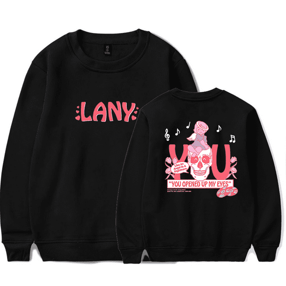Lany Merch Sweatshirt You Open Up My Eyes Long Sleeve Unisex Men Women Crewneck Streetwear Sweatshirts