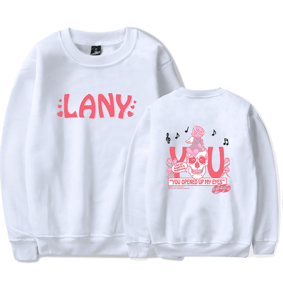 Lany Merch Sweatshirt You Open Up My Eyes Long Sleeve Unisex Men Women Crewneck Streetwear Sweatshirts