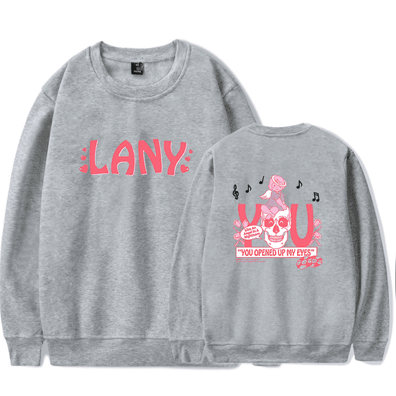 Lany Merch Sweatshirt You Open Up My Eyes Long Sleeve Unisex Men Women Crewneck Streetwear Sweatshirts