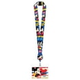 thumbnail image 1 of Disney 85791 Mickey Mouse Lanyard with Zip Lock Card Holder, Multicolor, 1 of 1