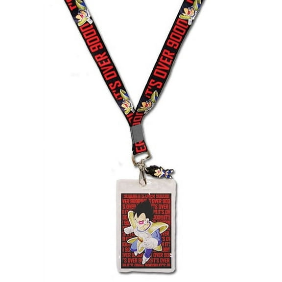 Lanyard - Dragon Ball Z - New Vegeta It's Over 9000 Licensed ge37550