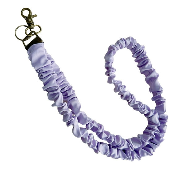 Lanyard for Badge Holder Light Weight Elastic Neck Lanyard Keychain Neck Strap For Key Holder Phone Badge Accessories