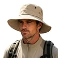 thumbnail image 1 of Lanyiu Men Wide Brim Breathable Bucket Hat Packable Boonie Hat Outdoor Fishing Hiking Sun Cap, 1 of 7