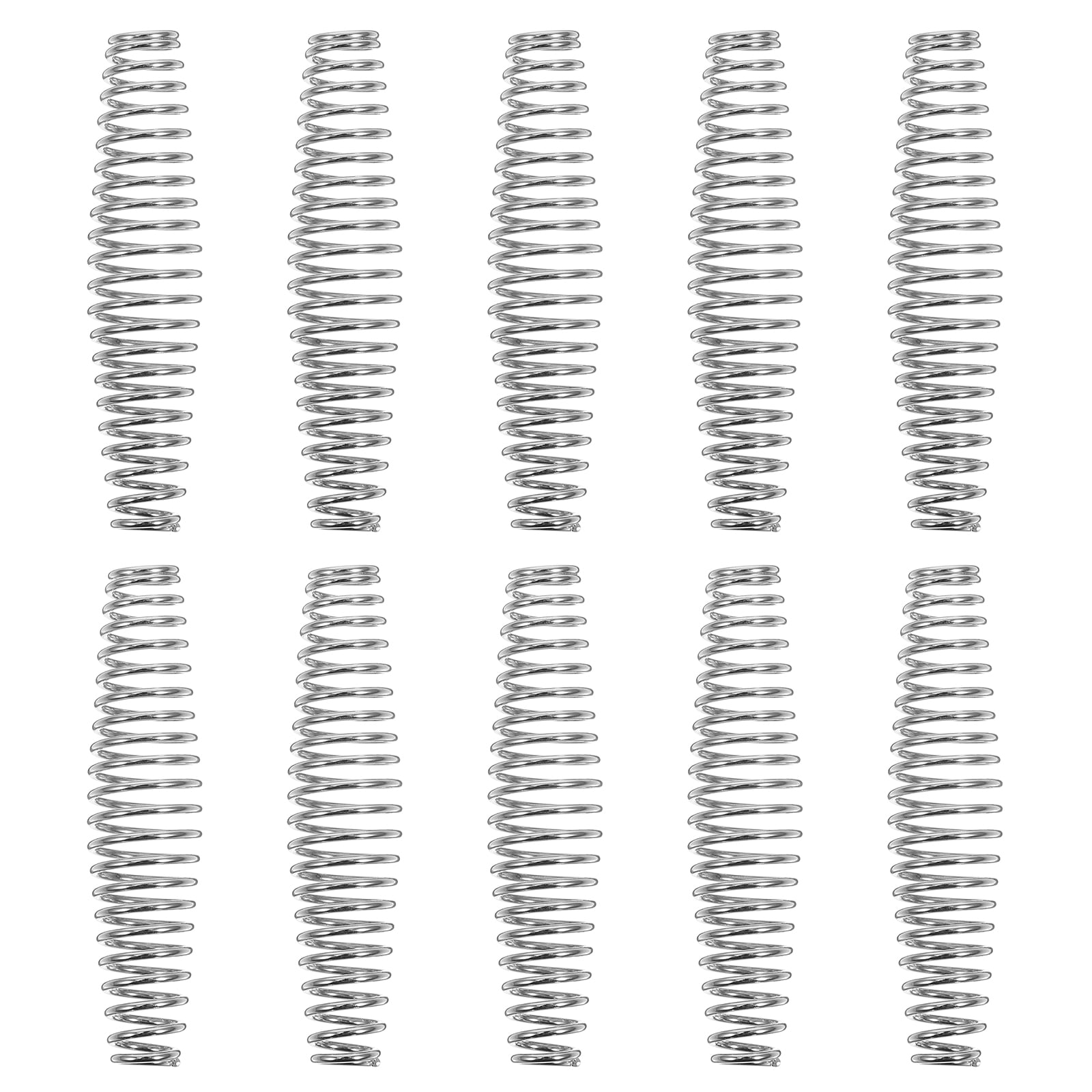 Mutmorningal 10Pcs Stainless Steel Pruners Springs Pruner Replacement Springs Garden Trimmer Springs
