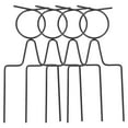 thumbnail image 1 of Lanytaeo 4pcs Garden Hose Guide Stakes Metal Heavy Duty Water Hose Guide Spikes for Lawn and Flower Bed Outdoor Hose Holder Organizer, 1 of 8