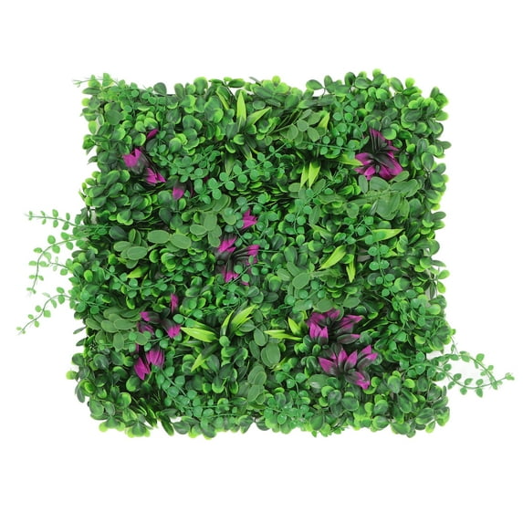 Lanytaeo Artificial Greenery Wall Panel for Indoor and Outdoor Faux Grass Wall Panel Decorative Patio Wall Panel Outdoor Greenery Faux Greenery Outdoor Privacy Panel Wall Decor