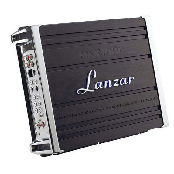 Lanzar Max Pro 2000 Watt 4CH Amplifier