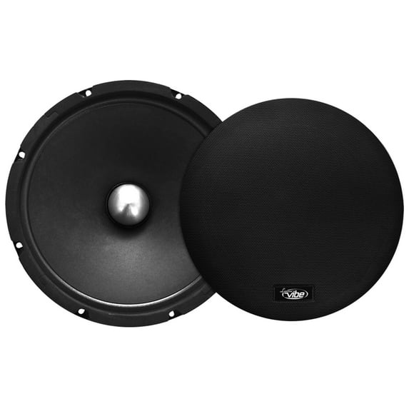 Lanzar 8-Inch Vibe Bullet Series 600W High-Performance Mid-Range Speaker | VSMR8