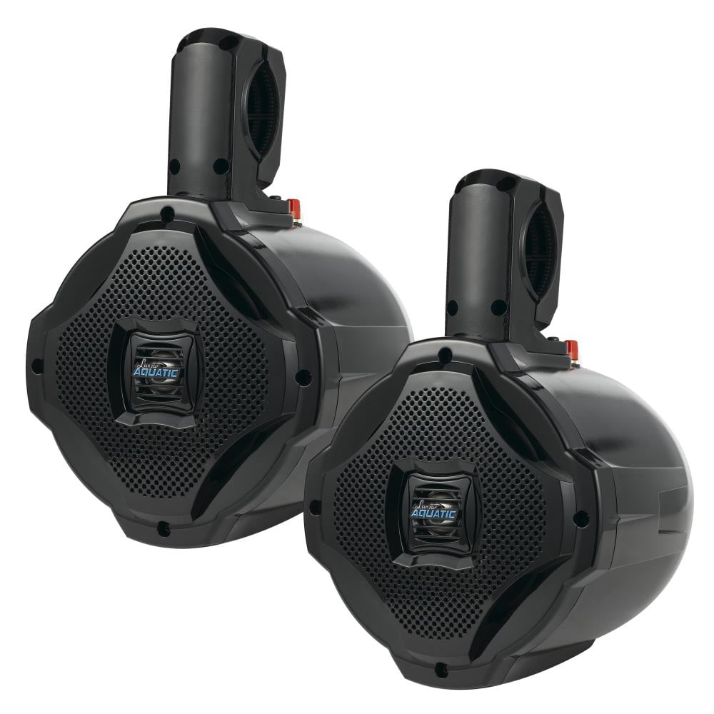 Lanzar AQWB69B 1 x 300 Watts 6 x 9 Inches 4 Way Marine Wake Board 並行輸入品 Lanzar AQWB69B Black 6x9\" 4-Way 300 Watt Waterproof Marine