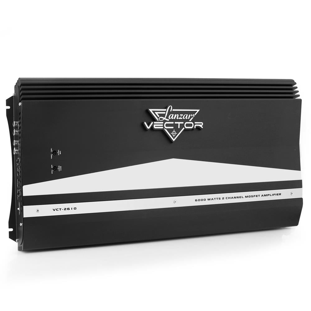 Lanzar Audio VCT2610 6000W 60A 2 Channel Car Amplifier Power Amp