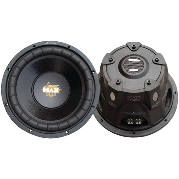 Lanzar MAXP64 Max Pro 6.5 Inch 600 Watt Power 4 Ohm Car Subwoofer Audio System