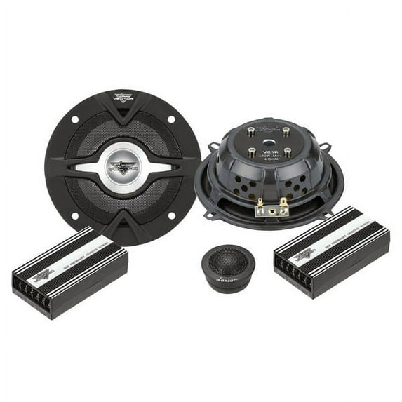 Lanzar Vector 5.25" 2-Way Slim Component Speaker System