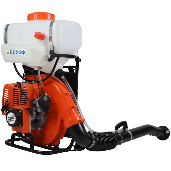 Lanzxjv 43cc Mosquito Fogger, Gasoline Powered Backpack Cold Fogger, 20L Tank, 39 Feet Spray Range, 7500rpm Insect Control Sprayer for Garden Outdoor Use