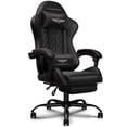 thumbnail image 1 of LaoGeoRon Gaming Chair, Ergonomic Computer Gaming Chair with Footrest, Headrest and Lumbar Support, Height Adjustable Desk Chair with 360° Swivel Seat for Office,Gaming, 1 of 10