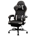 thumbnail image 1 of LaoGeoRon Gaming Chair with Footrest, Comfortable Ergonomic PC Gaming Chair with Headrest and Lumbar Support, High Back, Widen Seat, Adjustable Armrests, 1 of 10