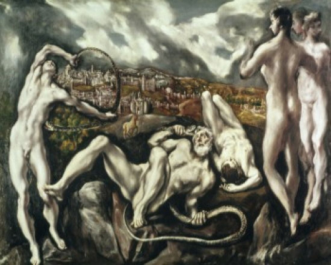 Laocoon 1610-14 El Greco (1541-1614Greek) Oil on canvas National Gallery of Art Washington DC USA Canvas Art - El Greco (18 x 24)