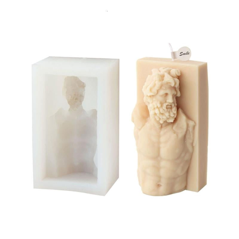 Laocoon Statue Resin Mold for DIY Candle Gypsum Ornaments