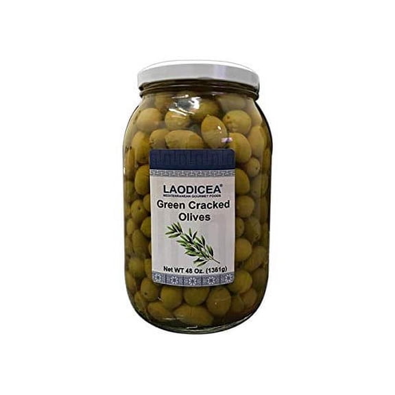 Laodicea Green Cracked Olives