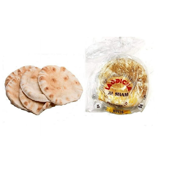 Laodicea Pita Bread - White 7" loaves - 10 Bags - 10 loaves per bag (SHIPS ON FRIDAYS)