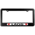 thumbnail image 1 of Laos Love with Hearts License Plate Frame, 1 of 1