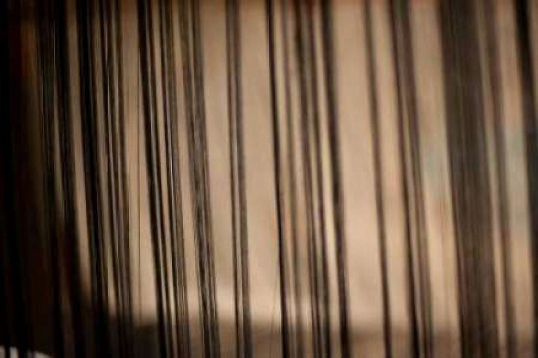 Laos Silk Loom Canvas Art - Erin Berzel (24 x 36)