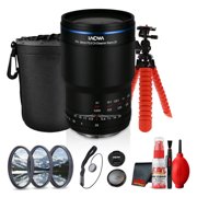 Laowa 90mm f/2.8 2X Ultra Macro APO Lens for Canon RF | Full Frame, 21 Magnification, Manual Focus, Internal Focus + Filter Kit + Lens Pouch + Cleaning Kit + Tripod + Cap Keeper