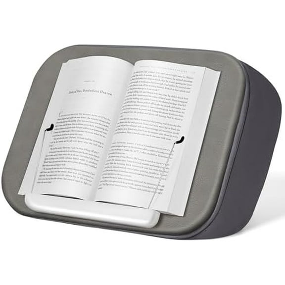 Lap Beanbag Pillow Stands Book Holder, Hands-Free Tablets Mount Holder Cozy for Reading in Bed Desktop Accessories for iPad Kindle Books E-Reader$$Office