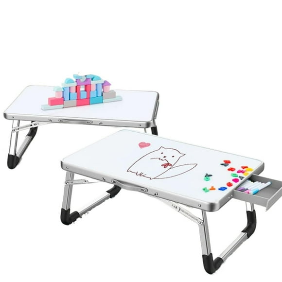 Lap Desk Kids Dry Erase Board for Kids Art Table Foldable Play Table for Toddler Drawing Activity Homework (24" x 16")