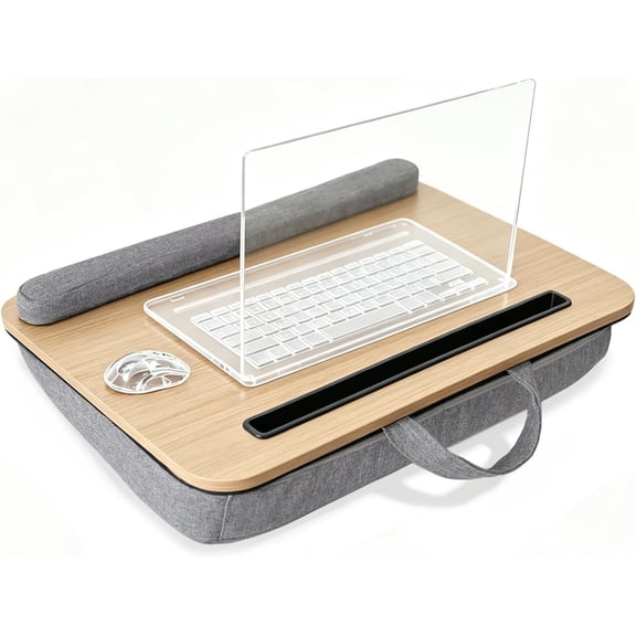 Lap Desk for Bed, Fits 1417 Inch Laptops