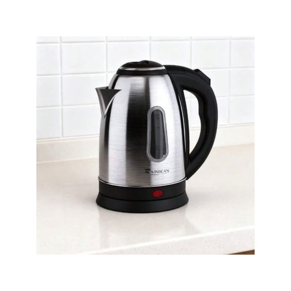 LapEasy 1.8L Large Capacity Stainless Steel Electric Kettle – Auto Shut-Off & Boil-Dry Protection, Wide Opening For Easy Cleaning