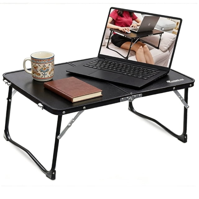 LapEasy Foldable Laptop Table, Adjustable Laptop Bed Table, Laptop Desk ...