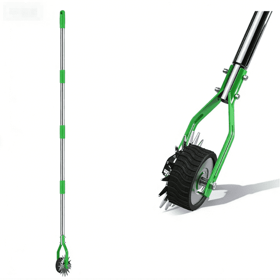LapEasy Wheel Rotary Lawn Edger, Green, Manual Lawn Kit - Walmart.com