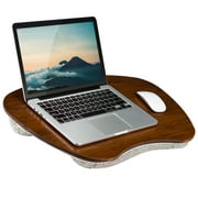 LapGear Bamboo Lap Desk for up to 17.3" Laptops, Multiple Colors