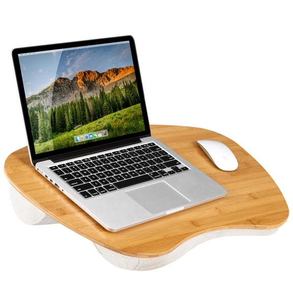 LapGear Bamboo Lap Desk for up to 17.3" Laptops, Natural
