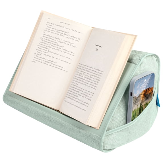 LapGear Book Pillow Sage Green