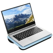 LapGear Compact Lap Desk - Alaskan Blue - Fits up to 13.3 Inch Laptops - Style No. 43103