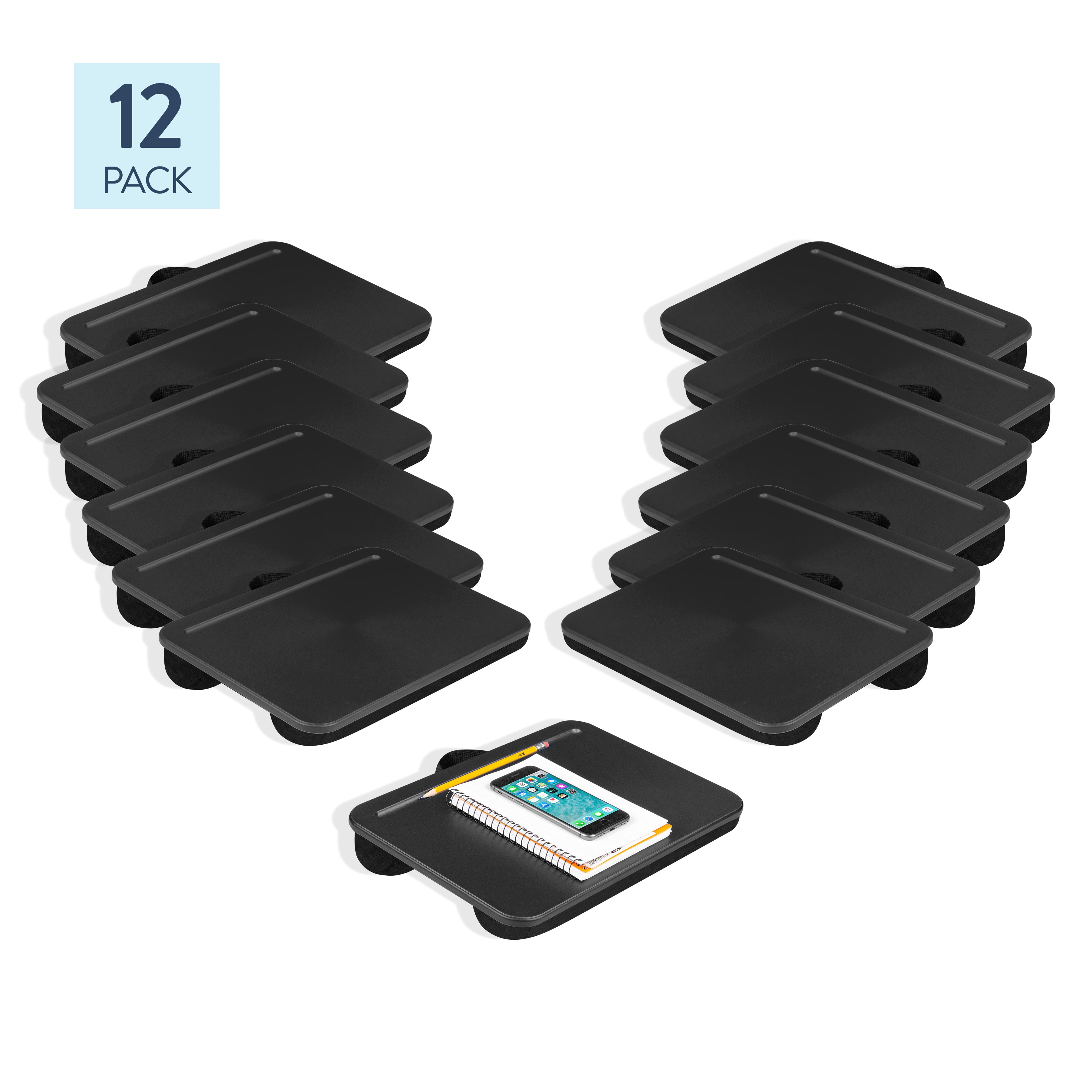 LapGear Compact Lap Desk Pack of 12 Black