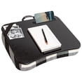 thumbnail image 1 of LapGear Designer Lap Desk with Phone Holder, Fits 15.6" Laptop,  Buffalo Check, Comfortable Cushion, 1 of 7