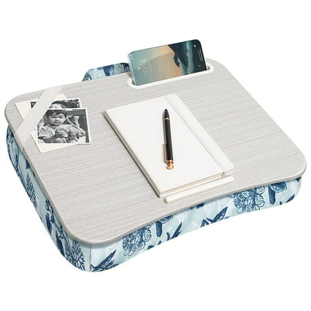 LapGear - Designer Lap Desk for 15.6" Laptop - Blue Blossoms