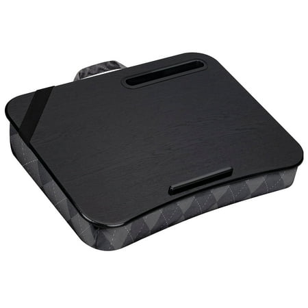 LapGear - Designer Lap Desk for 15.6" Laptop - Gray Argyle
