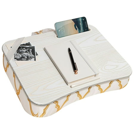 LapGear - Designer Lap Desk for 15.6" Laptop - Gold Quatrefoil