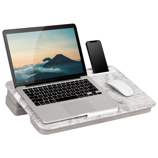 LapGear Elevation Lap Desk with Adjustable Cushion, Multiple Styles