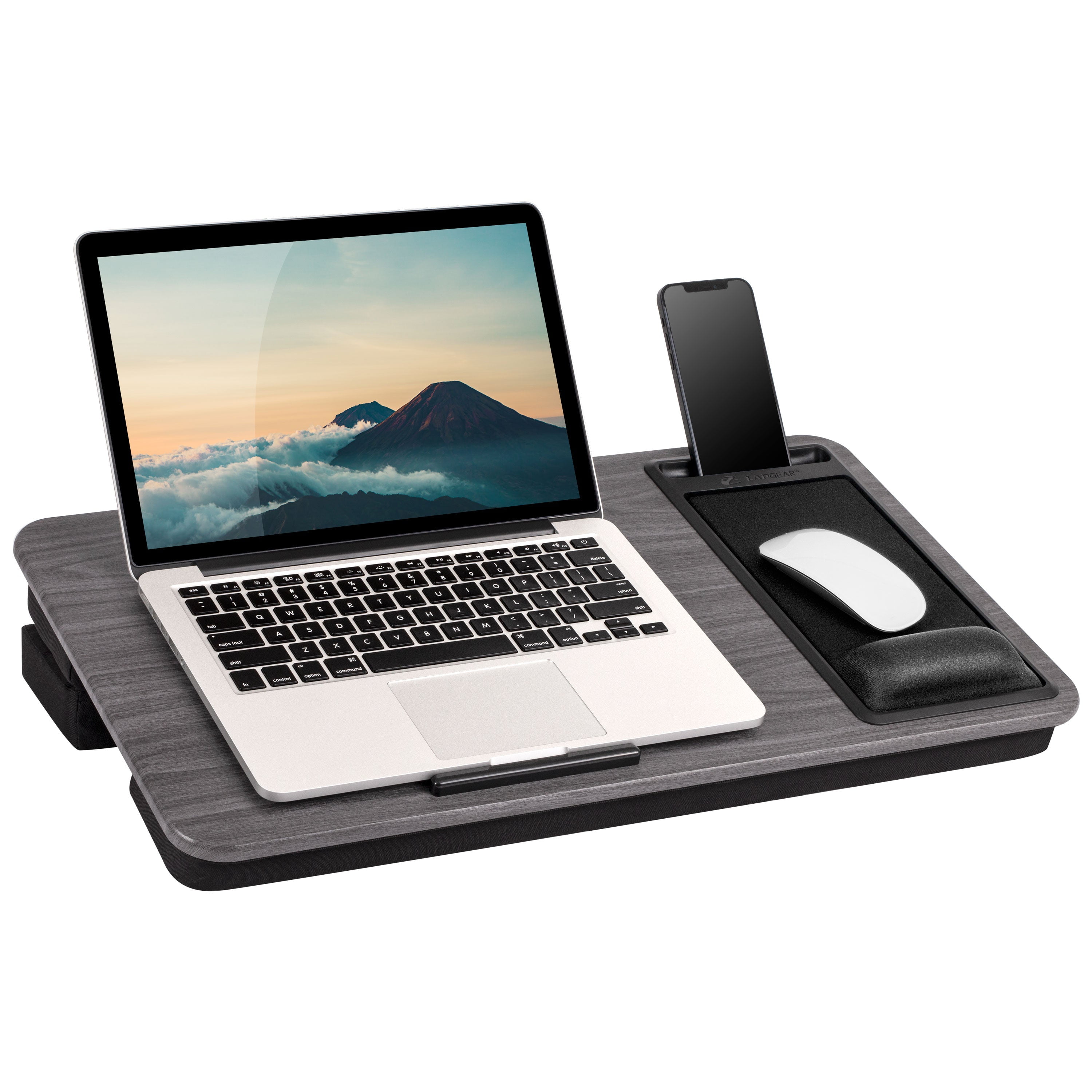 LapGear Elevation Pro Lap Desk with Gel Wrist Rest and Adjustable