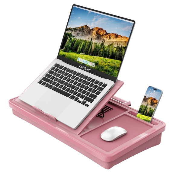 LapGear Ergonomic Pro 2.0 Lap Desk, Dusty Rose