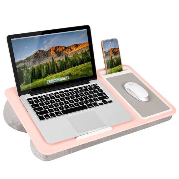 LapGear Home Office Lap Desk, Blush Pink