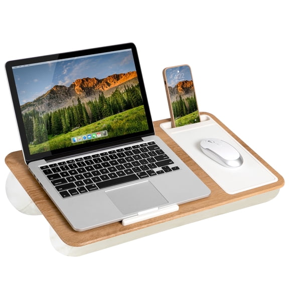 LapGear Home Office Lap Desk, White Oak Woodgrain