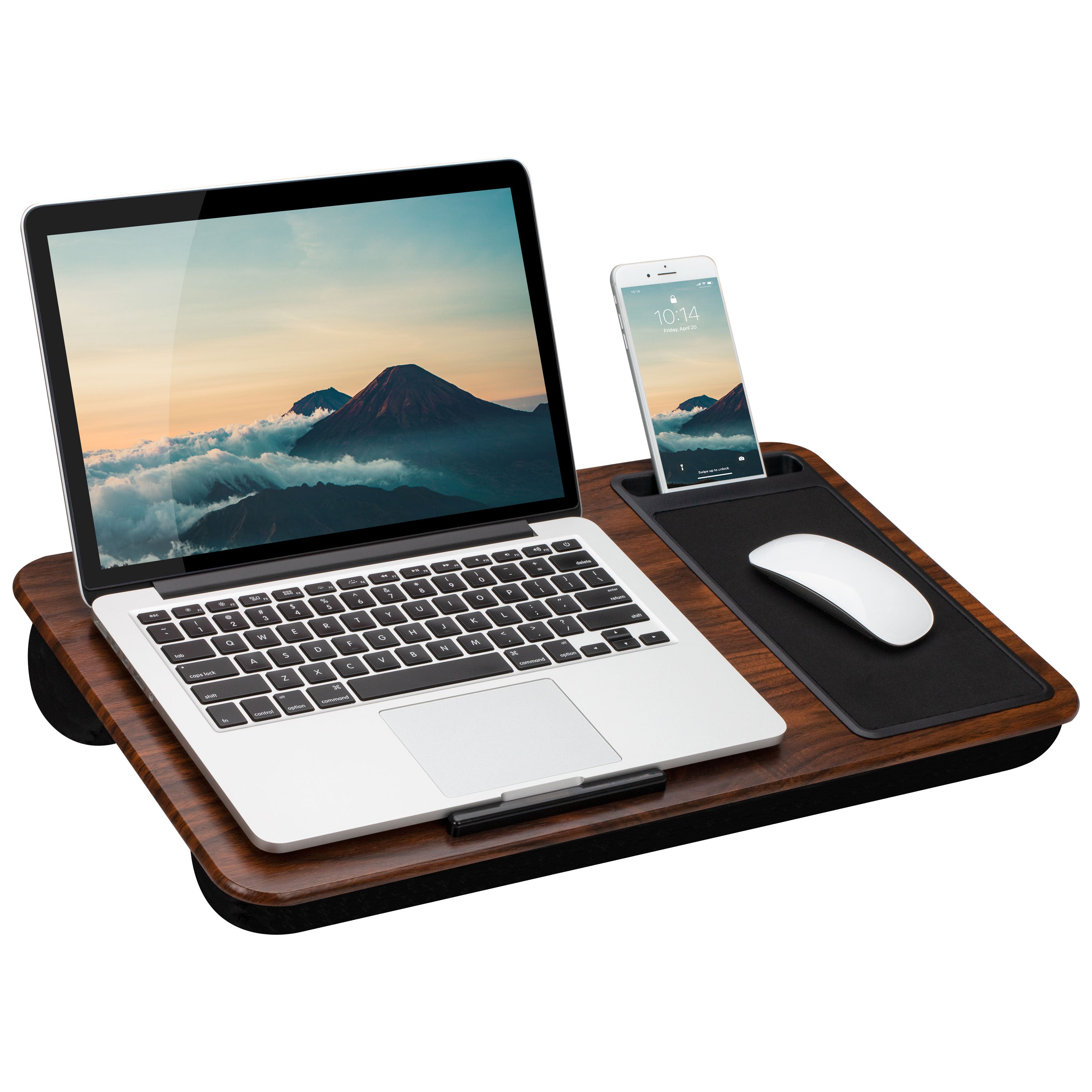 LapGear Home Office Lap Desk with Mouse Pad and Phone Holder, 21.1" x 12", Multiple Colors - image 1 of 6