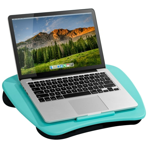 LapGear Lap Desk, Fits 15.6" Laptop, Aqua Sky
